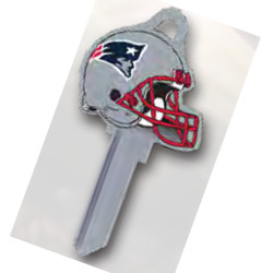 KeysRCool - Buy New England Patriots (Helmet) NFL House Keys KW1 & SC1