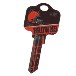KeysRCool - Buy Cleveland Browns NFL House Keys KW1 & SC1