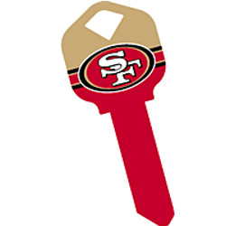 KeysRCool - Buy San Francisco 49ers NFL (3d) House Keys KW1 & SC1