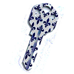 KeysRCool - Buy Fleur De Lys Personali House Keys KW & SC1