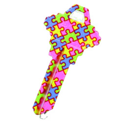 KeysRCool - Buy Puzzle Psychedelic House Keys KW1 & SC1
