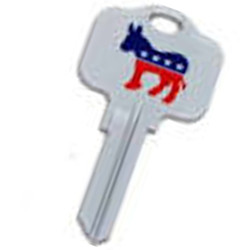KeysRCool - Political: Democrat key