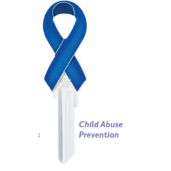KeysRCool - Buy Child Abuse Prevention Ribbon House Key KW & SC1
