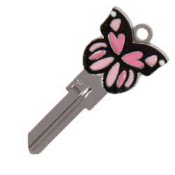 KeysRCool - Buy Butterfly Sculpted House Keys KW & SC1