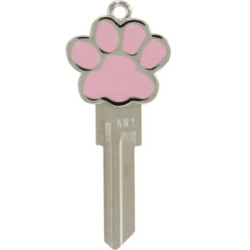 KeysRCool - Buy Paw - Pink Sculpted House Keys KW & SC1