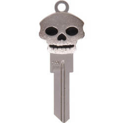 KeysRCool - Buy Silver Skull Sculpted House Keys KW & SC1