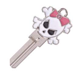 KeysRCool - Buy Skull Girl Sculpted House Keys KW & SC1