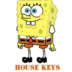 KeysRCool - Buy Sponge Bob House Keys KW & SC1