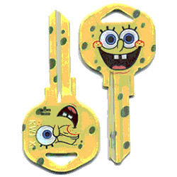 KeysRCool - Buy Sponge Bob: Yellow  House Keys KW1 & SC1