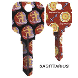 KeysRCool - Buy Sagittarius Zodiac House Keys KW1 & SC1
