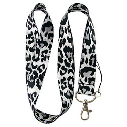 KeysRCool - Buy Fashion - Leopard: Black Lanyards