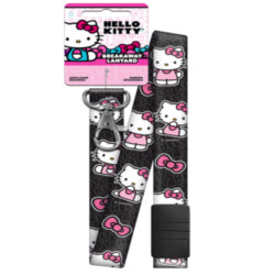 KeysRCool - Buy Hello Kitty: Black & Pink Lanyards