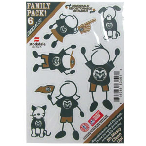 KeysRCool - Buy Colorado State Rams NCAA Figure Decals