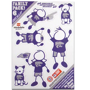 KeysRCool - Buy Kansas State Wildcats NCAA Figure Decals