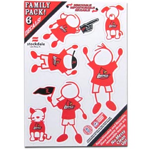 KeysRCool - Buy Louisville Cardinals NCAA Figure Decals