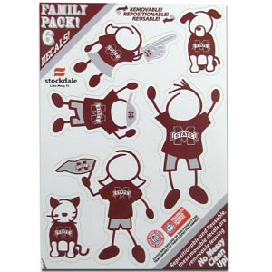 KeysRCool - Buy Mississippi State Bulldogs NCAA Figure Decals