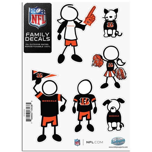 KeysRCool - Buy Cincinnati Bengals NFL Figure Decals