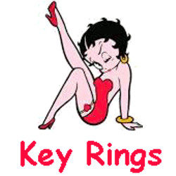 KeysRCool - Buy Betty Boop key rings