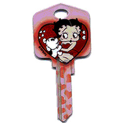 KeysRCool - Buy Pink: Betty Boop & Pudgy key