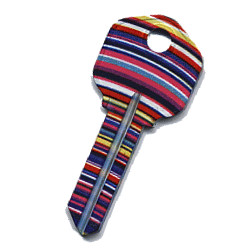 KeysRCool - Buy Multi Color Psychedelic House Key KW1 & SC1