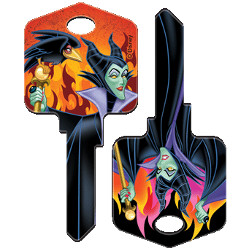 Disney Maleficent House Key Blank Collectable Key Sleeping Beauty 