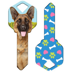 KeysRCool - Buy Happy: German Shepherd key