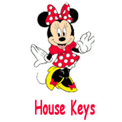 KeysRCool - Buy Minnie Mouse House Keys KW & SC1