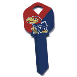 Kansas Jayhawks NCAA House Keys KW1 & SC1