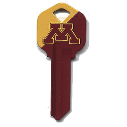 Minnesota Golden Gophers NCAA House Keys KW1 & SC1