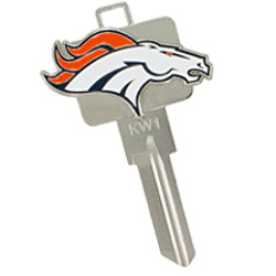 KeysRCool - Buy Denver Broncos 3d House Keys KW & SC1