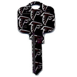 KeysRCool - Buy Atlanta Falcons NFL House Keys KW1 & SC1