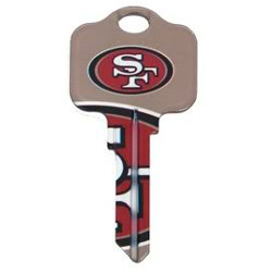 KeysRCool - Buy San Francisco 49ers NFL House Keys KW1 & SC1