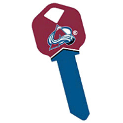 Colorado Avalanche Key Blanks at