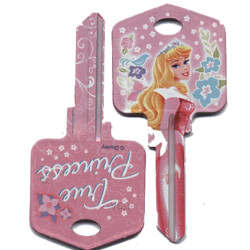 Suits LW4 Queen House Key Princess Decorative Key Pink Queen 