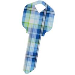 KeysRCool - Psychedelic: Plaid Blue key