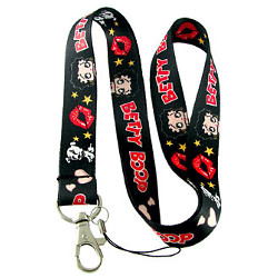 KeysRCool - Buy Betty Boop - Black Lanyards