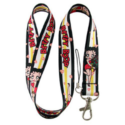 KeysRCool - Buy Betty Boop - Black Lanyards