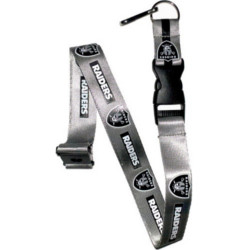 KeysRCool - Buy Las Vegas Raiders: Silver NFL Lanyard
